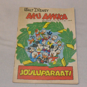 Aku Ankka 12C - 1957 Jouluparaati